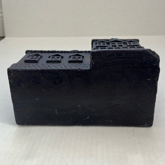 Vintage Pottery Barn Vintage Wax Haunted House Votive Candle Holder Halloween - Picture 17 of 17